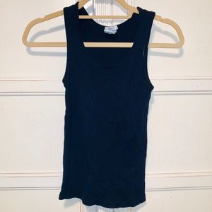 Old Navy Black Vintage Tank Top